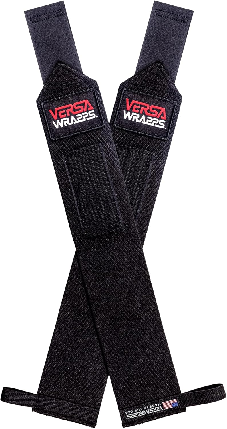 Versa Gripps Versa Wrapps for Powerlifters, Bodybuilders, and All Athletes, Complement to Our Lifting Grips, Made in the USA, 18" In - Image 3